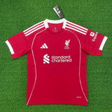 Liverpool 25/26 Red Home Player Version Jersey