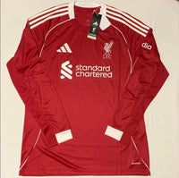 Liverpool 25/26 Red Home Player Version Jersey