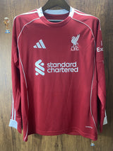 Liverpool 25/26 Red Home Player Version Jersey