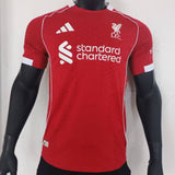 Liverpool 25/26 Red Home Player Version Jersey