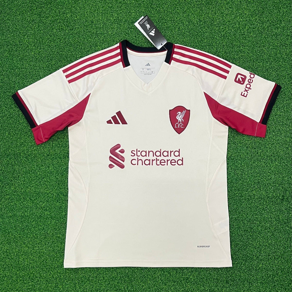 Liverpool 25/26 Red/White Away Jersey