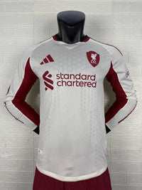 Liverpool 25/26 Red/White Away Jersey