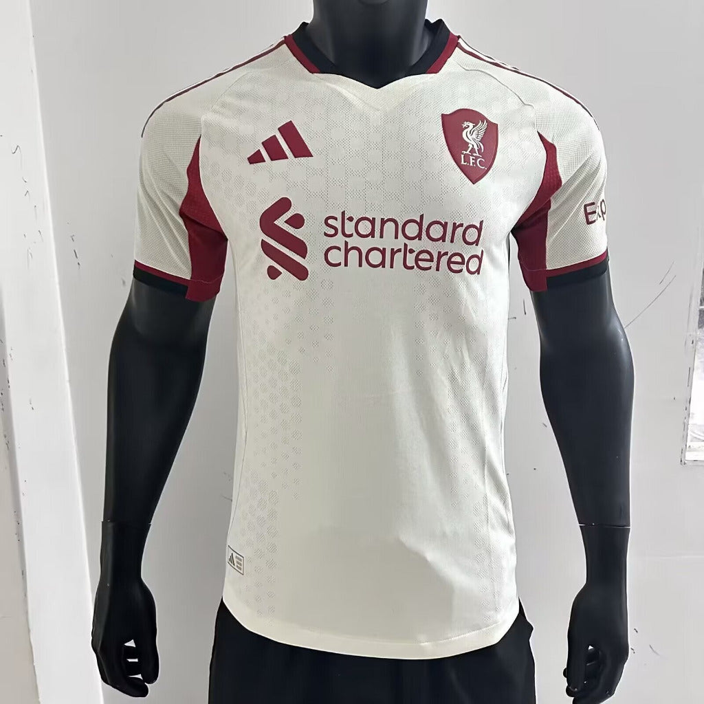 Liverpool 25/26 Red/White Away Jersey