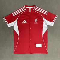 Liverpool 25/26 Red/White Baseball Jersey