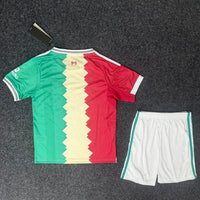 Liverpool 25/26 Red/Yellow/Green Kids Jersey Set