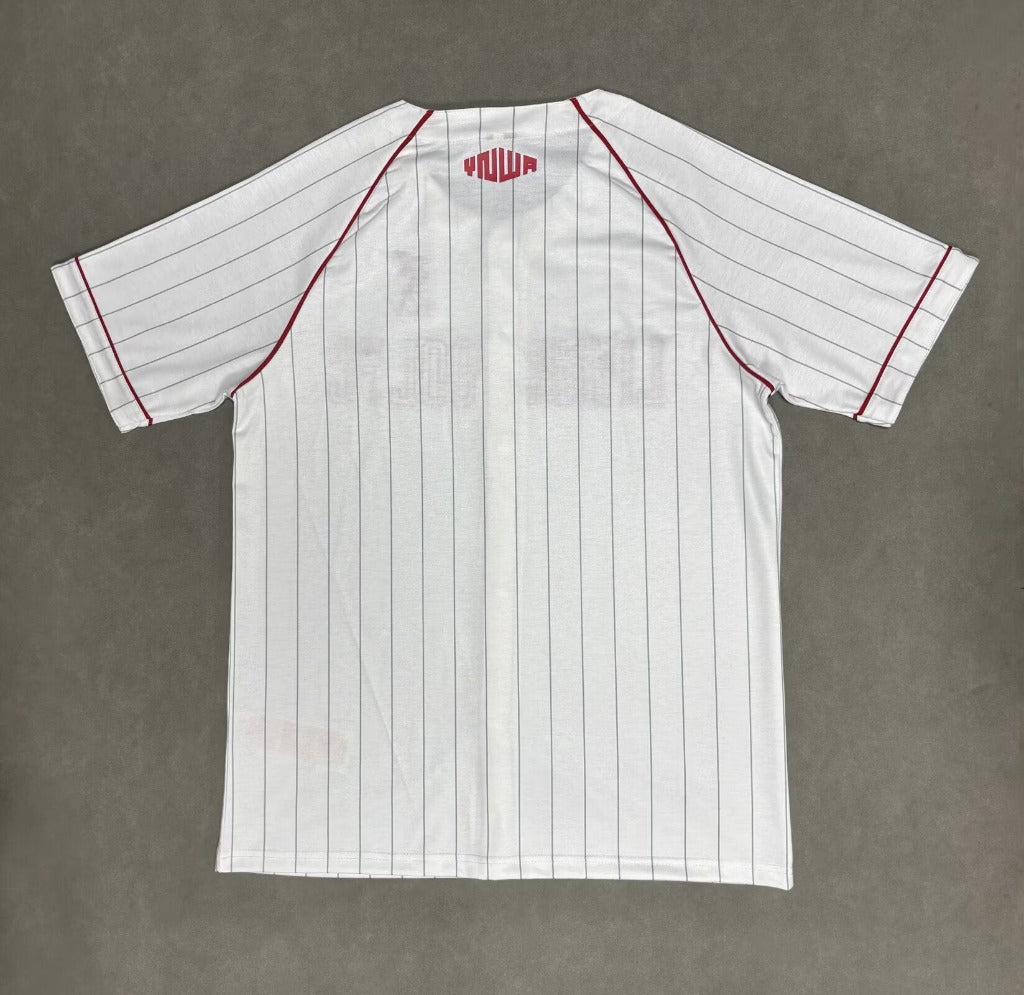 Liverpool 25/26 White Baseball Jersey