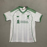 Liverpool 25/26 White/Green Special Jersey