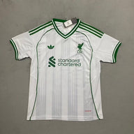 Liverpool 25/26 White/Green Special Jersey