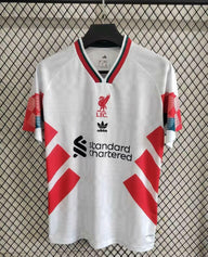 Liverpool 25/26 White/Red Away Jersey