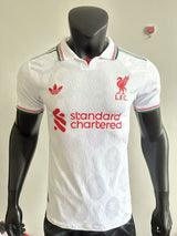 Liverpool 25/26 White/Red Player Version Jersey