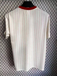 Liverpool 25/26 White/Red Stripe Away Jersey