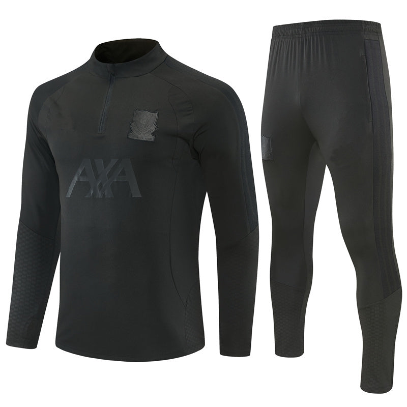 Liverpool 26/27 All-Black Training Tracksuit Set