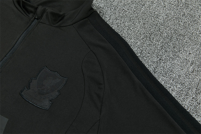 Liverpool 26/27 All-Black Training Tracksuit Set