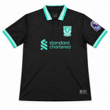 Liverpool 26/27 Black/Green Trim Polo Jersey