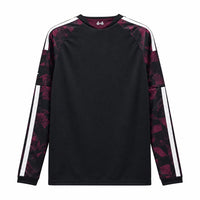 Liverpool 26/27 Black/Maroon/White Stripes Third Long Sleeves Jersey