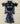 Liverpool 26/27 Black/White Stripes Goalkeeper Kids Jersey Set