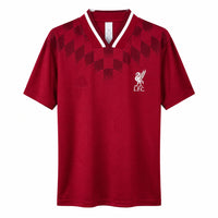 Liverpool 26/27 Burgundy/Red/White Trim Stadium Jersey