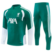 Liverpool 26/27 Green/White Training Tracksuit Set