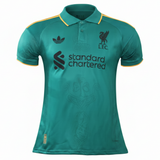 Liverpool 26/27 Green/Yellow Trim Player Version Jersey