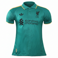 Liverpool 26/27 Green/Yellow Trim Player Version Jersey