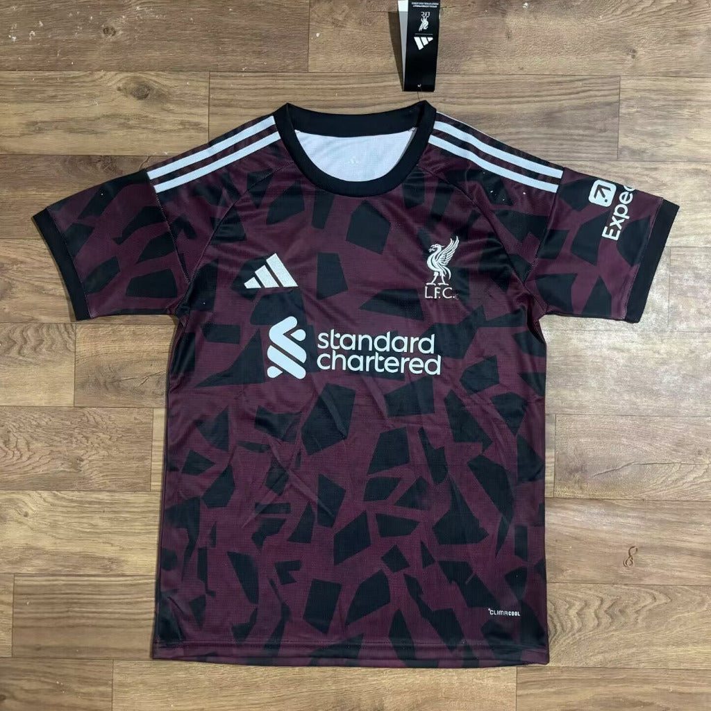 Liverpool 26/27 Maroon/Black Third Away Jersey