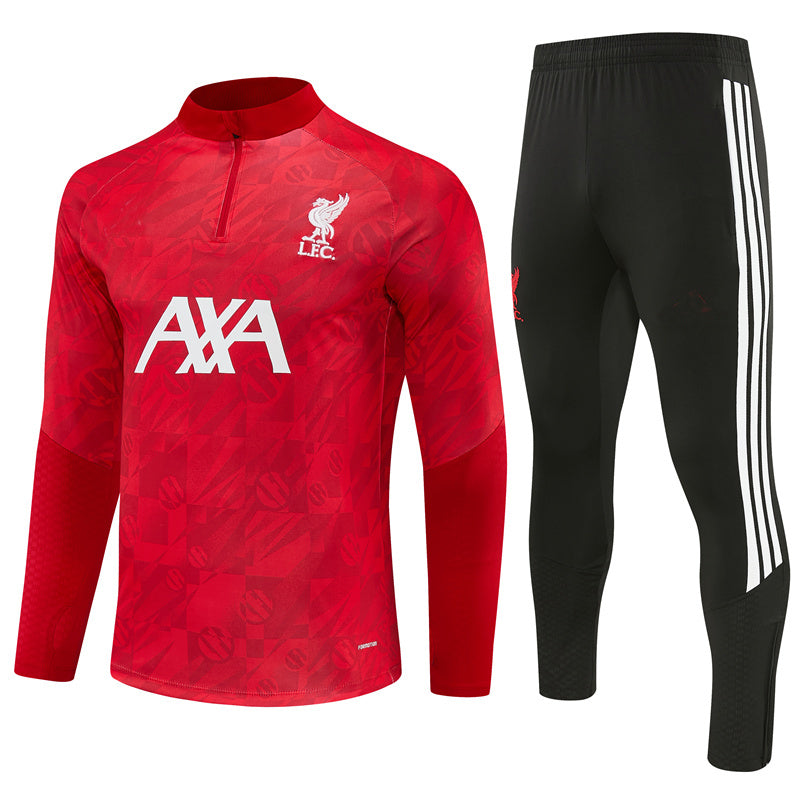 Liverpool 26/27 Red Camouflag/Black Training Tracksuit Set