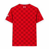 Liverpool 26/27 Red/White Stripes Checkbox Home Jersey