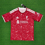 Liverpool 26/27 Red/White Stripes Home Jersey
