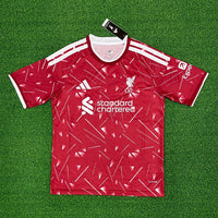 Liverpool 26/27 Red/White Stripes Home Jersey