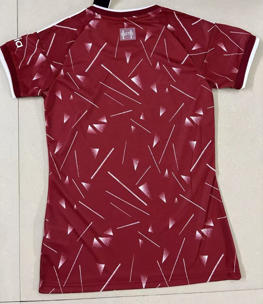 Liverpool 26/27 Red/White Stripes Home Woman Jersey