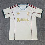 Liverpool 26/27 White/Black Stripes Away Jersey