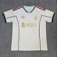 Liverpool 26/27 White/Black Stripes Away Jersey