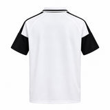 Liverpool 26/27 White/Black Stripes Travel Polo Jersey