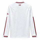 Liverpool 26/27 White/Maroon Stripes Away Long Sleeve Jersey