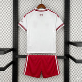 Liverpool 26/27 White/Red Away Kids Jersey Set