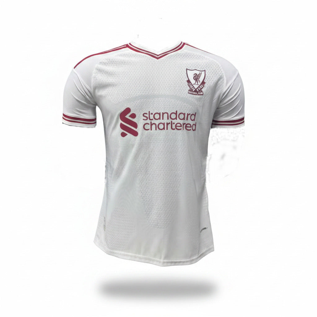 Liverpool 26/27 White/Red Away Player Version Jersey