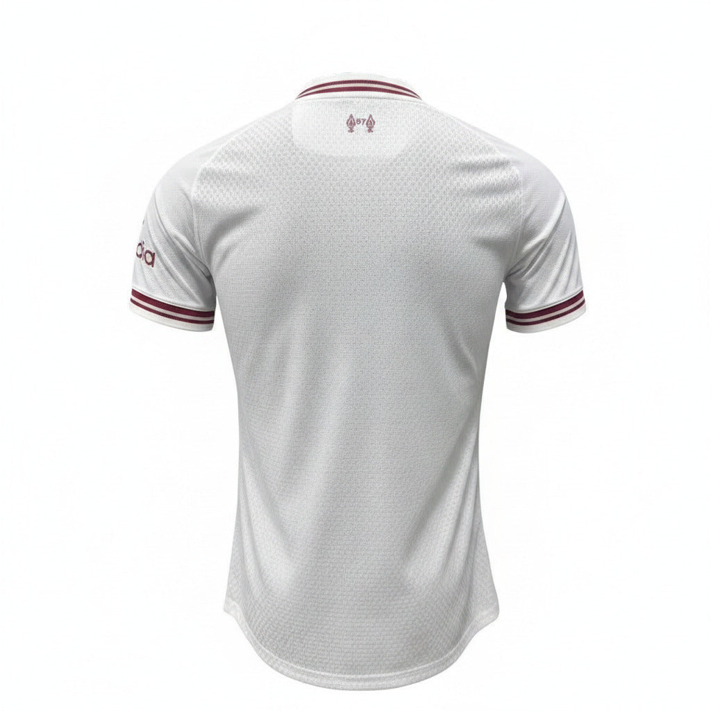 Liverpool 26/27 White/Red Away Player Version Jersey