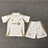 Los Angeles 25/26 Away White/Gold Kids Kit