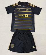 Los Angeles 25/26 Black Kids Jersey Set
