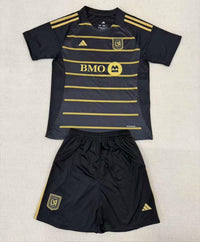 Los Angeles 25/26 Black Kids Jersey Set