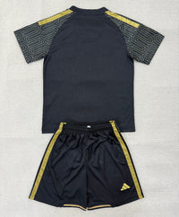 Los Angeles 26/27 Home Black/Yellow Graphic Print Kids Jersey Set