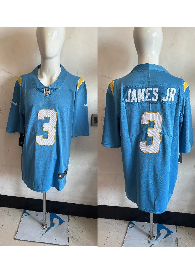 Los Angeles Chargers 25/26 James Jr. #3 Blue NFL Jersey