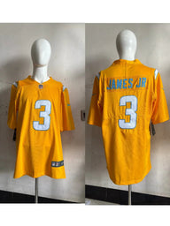 Los Angeles Chargers 25/26 James Jr. #3 Gold NFL Jersey