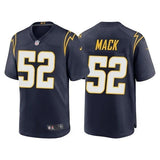 Los Angeles Chargers 25/26 Mack #52 Navy NFL Jersey