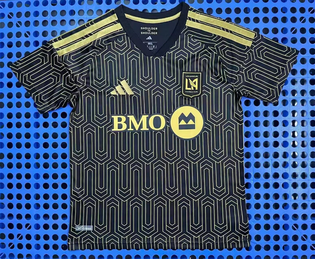Los Angeles FC 26/27 Home Black/Yellow Graphic Print Jersey