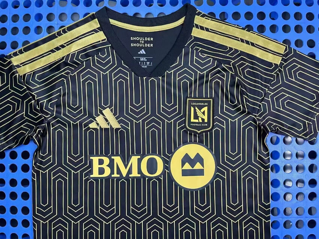 Los Angeles FC 26/27 Home Black/Yellow Graphic Print Jersey