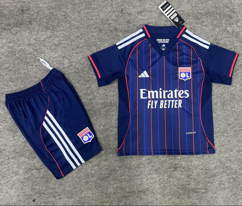 Lyon 25/26 Away Kids Kit - Concept Kits