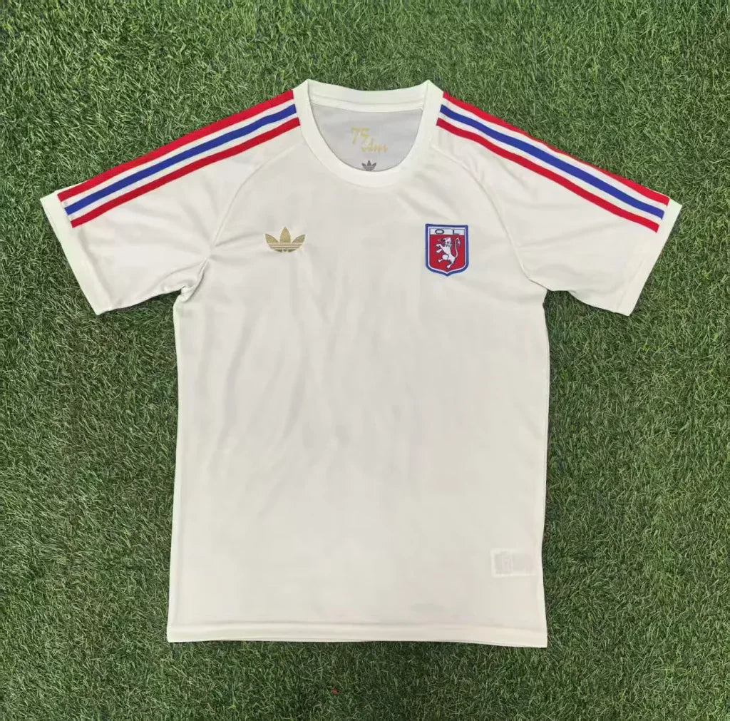Lyon 25/26 White Anniversary Edition Jersey - Concept Kits