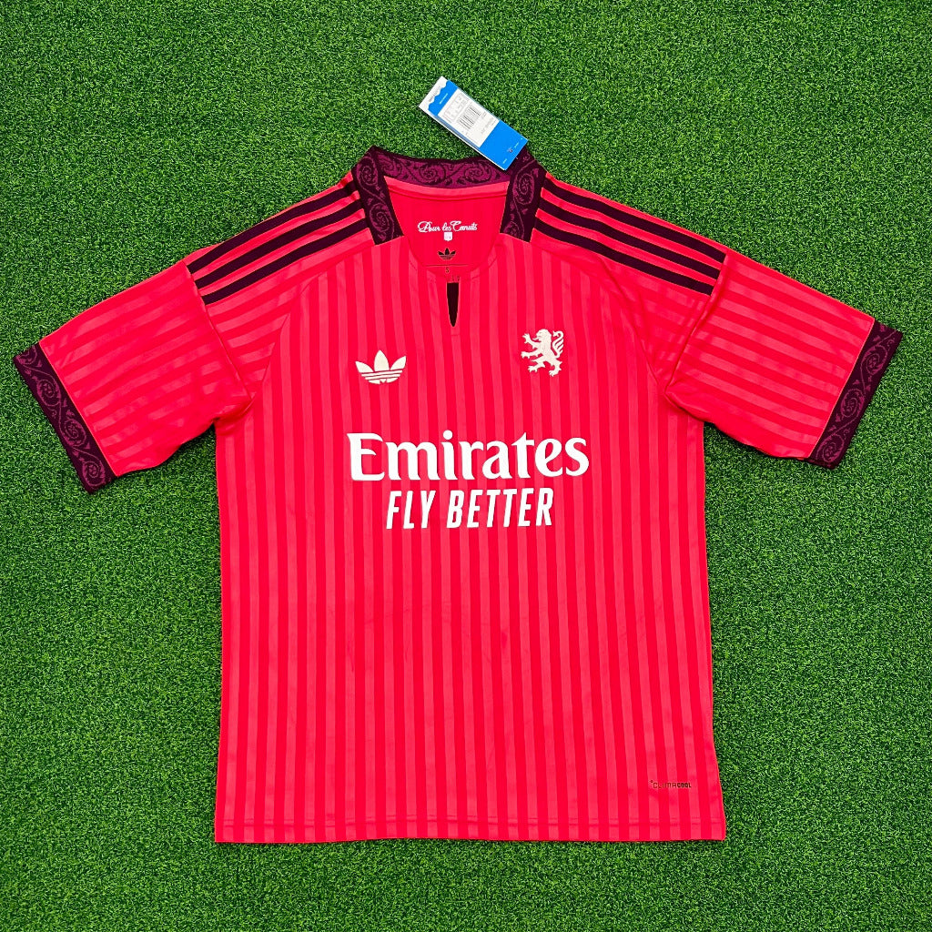 Lyon 26/27 Red/Black Away Jersey