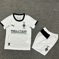 Mönchengladbach 25/26 White Home Kids Jersey Set